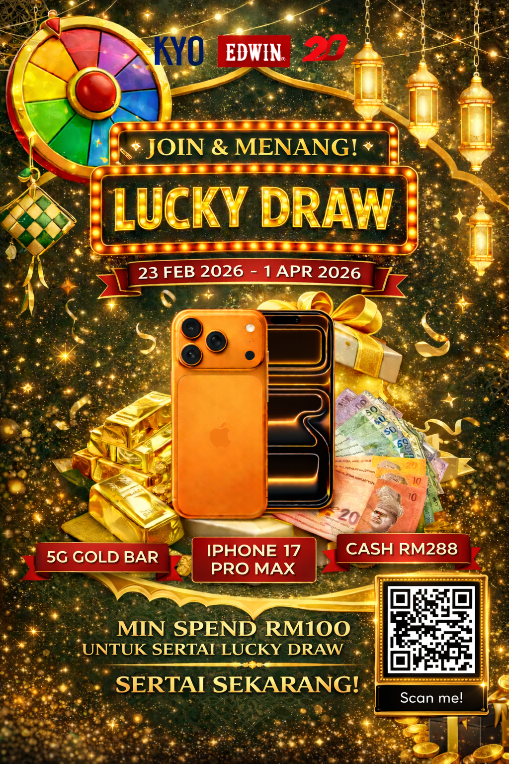 KYO Clothing Lucky Draw